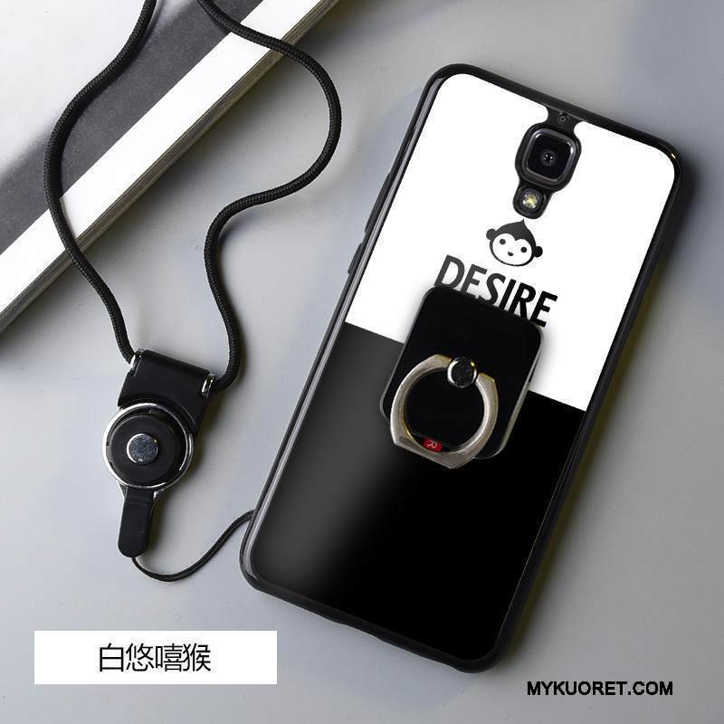 Kuori Mi 4 Pehmeä Neste Pieni Valkoinen, Kotelo Mi 4 Silikoni Musta Puhelimen Kuoret