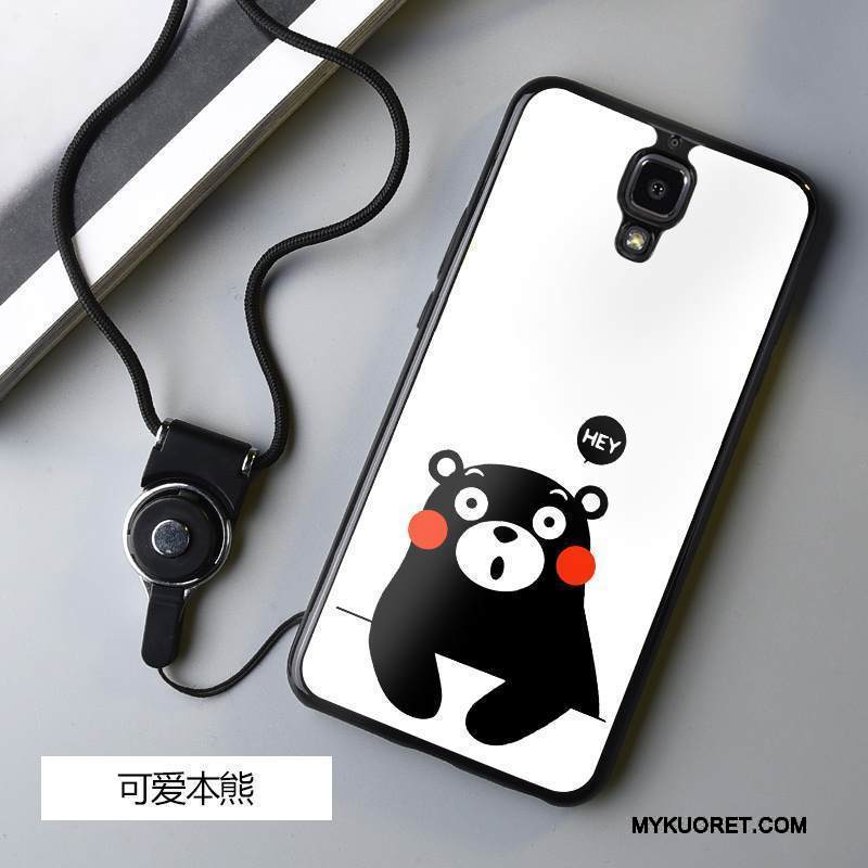 Kuori Mi 4 Pehmeä Neste Pieni Valkoinen, Kotelo Mi 4 Silikoni Musta Puhelimen Kuoret