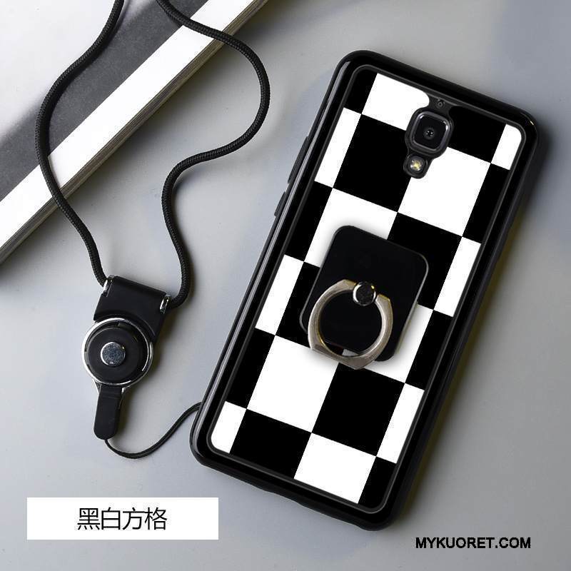 Kuori Mi 4 Pehmeä Neste Pieni Valkoinen, Kotelo Mi 4 Silikoni Musta Puhelimen Kuoret