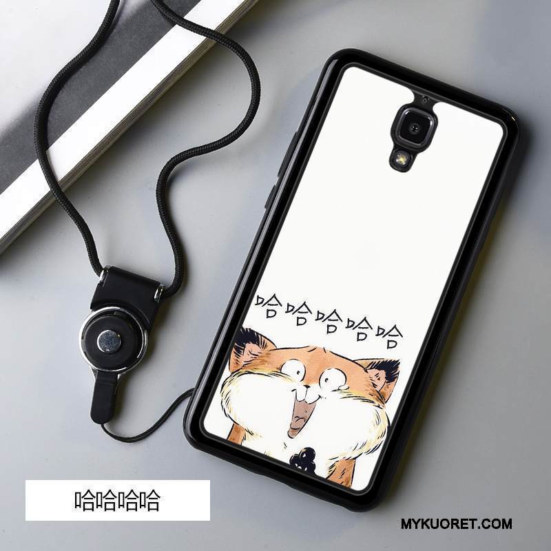 Kuori Mi 4 Pehmeä Neste Pieni Valkoinen, Kotelo Mi 4 Silikoni Musta Puhelimen Kuoret