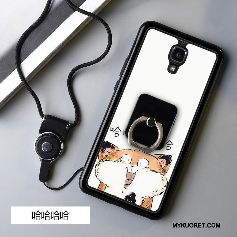 Kuori Mi 4 Pehmeä Neste Pieni Valkoinen, Kotelo Mi 4 Silikoni Musta Puhelimen Kuoret