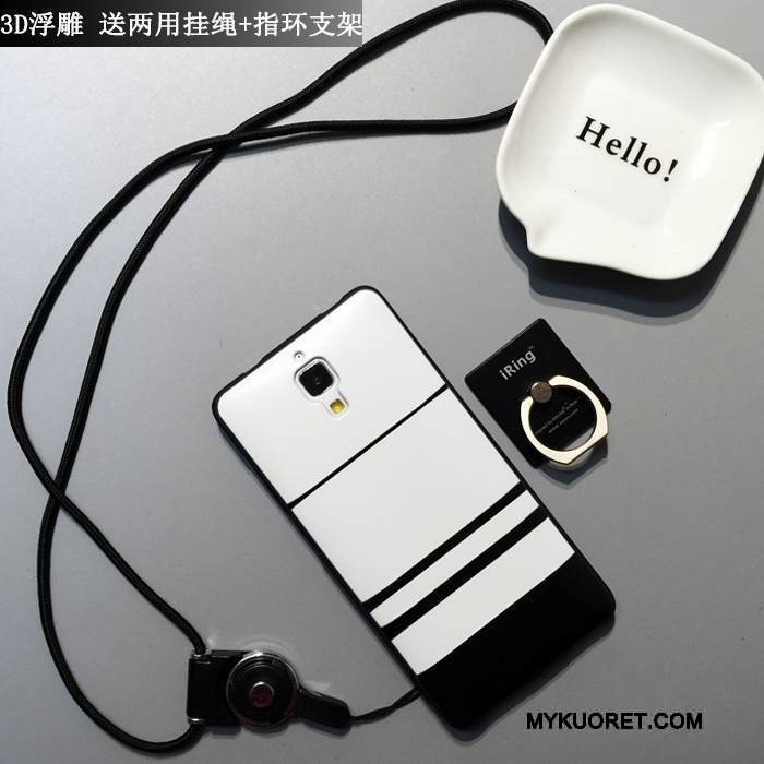 Kuori Mi 4 Sarjakuva Ihana Yksinkertainen, Kotelo Mi 4 Silikoni Murtumaton Persoonallisuus