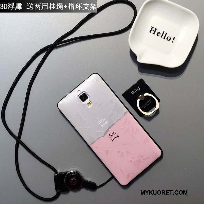 Kuori Mi 4 Sarjakuva Ihana Yksinkertainen, Kotelo Mi 4 Silikoni Murtumaton Persoonallisuus