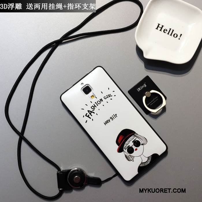 Kuori Mi 4 Sarjakuva Ihana Yksinkertainen, Kotelo Mi 4 Silikoni Murtumaton Persoonallisuus