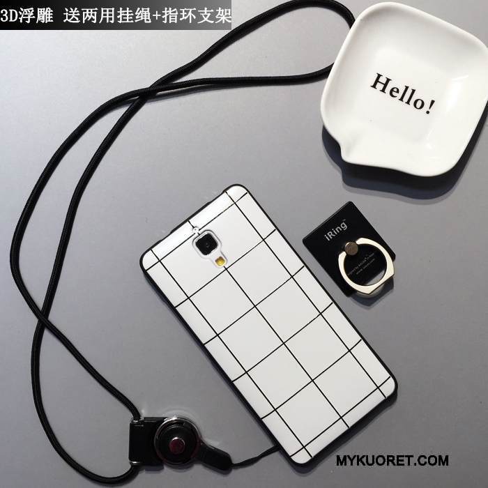 Kuori Mi 4 Sarjakuva Ihana Yksinkertainen, Kotelo Mi 4 Silikoni Murtumaton Persoonallisuus