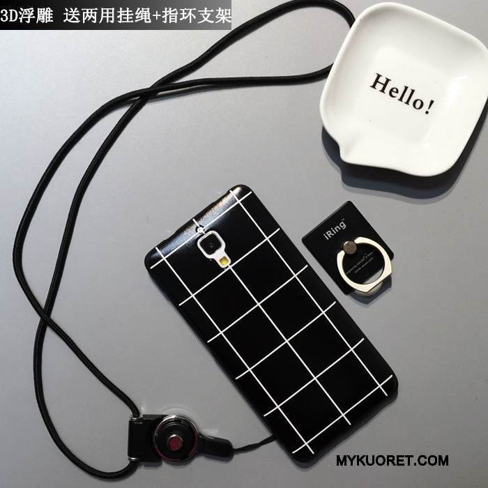 Kuori Mi 4 Sarjakuva Ihana Yksinkertainen, Kotelo Mi 4 Silikoni Murtumaton Persoonallisuus