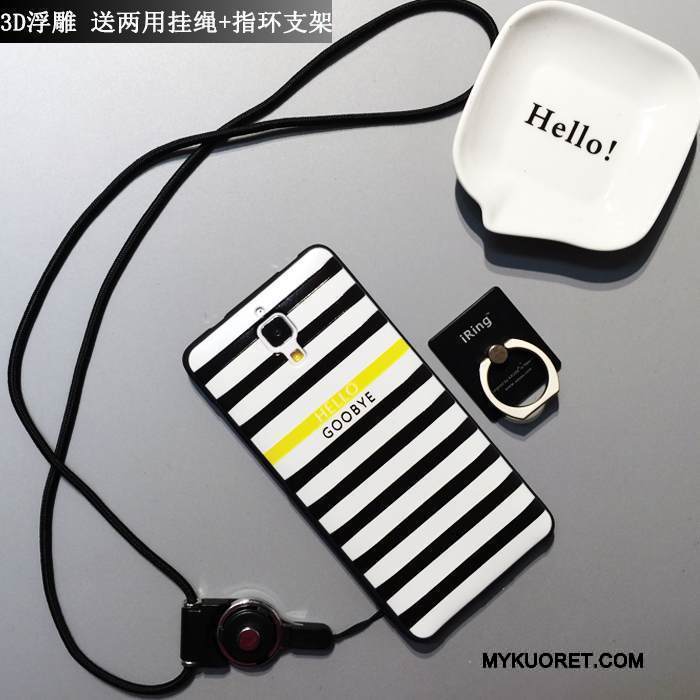 Kuori Mi 4 Sarjakuva Ihana Yksinkertainen, Kotelo Mi 4 Silikoni Murtumaton Persoonallisuus