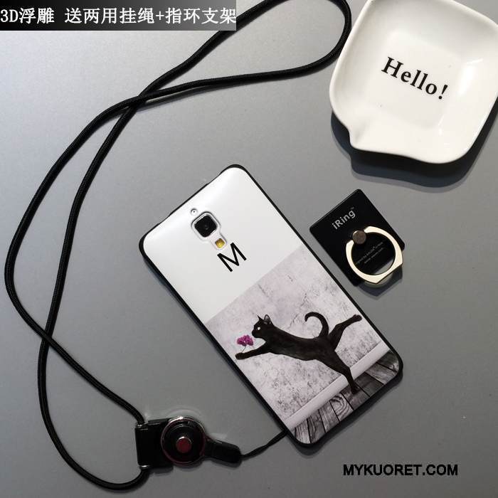 Kuori Mi 4 Sarjakuva Ihana Yksinkertainen, Kotelo Mi 4 Silikoni Murtumaton Persoonallisuus