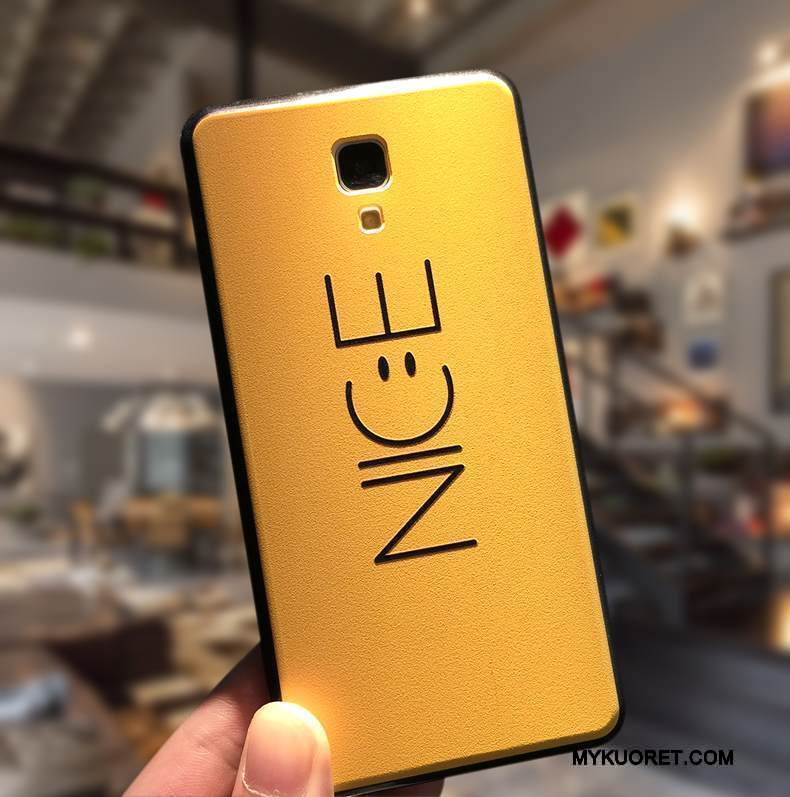 Kuori Mi 4 Silikoni Puhelimen Kuoret Ihana, Kotelo Mi 4 Suojaus Murtumaton Yksinkertainen