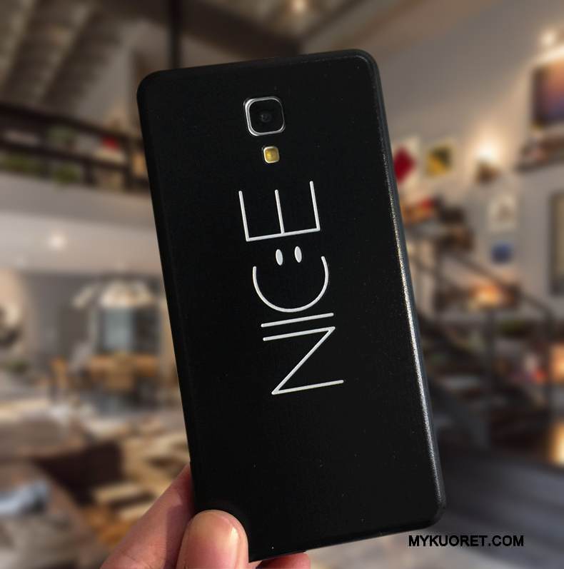 Kuori Mi 4 Silikoni Puhelimen Kuoret Ihana, Kotelo Mi 4 Suojaus Murtumaton Yksinkertainen