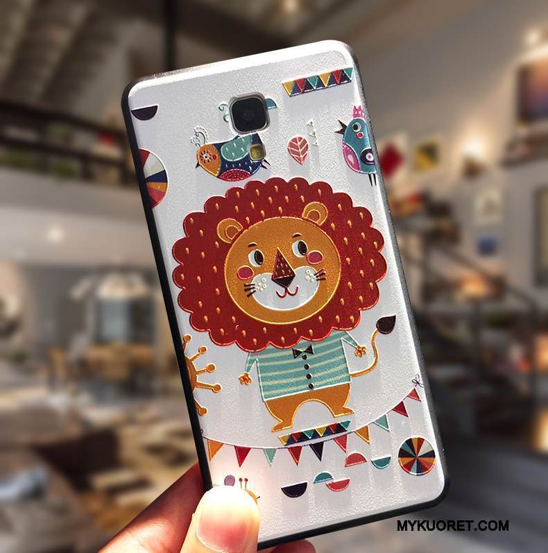 Kuori Mi 4 Silikoni Puhelimen Kuoret Ihana, Kotelo Mi 4 Suojaus Murtumaton Yksinkertainen