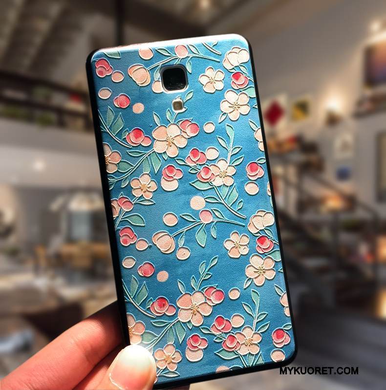 Kuori Mi 4 Silikoni Puhelimen Kuoret Ihana, Kotelo Mi 4 Suojaus Murtumaton Yksinkertainen