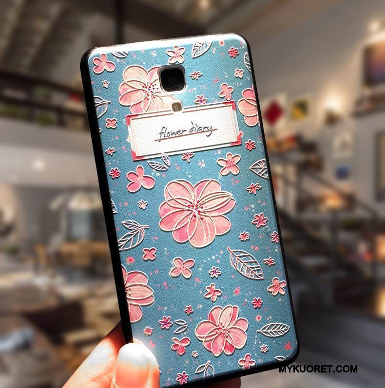 Kuori Mi 4 Silikoni Puhelimen Kuoret Ihana, Kotelo Mi 4 Suojaus Murtumaton Yksinkertainen