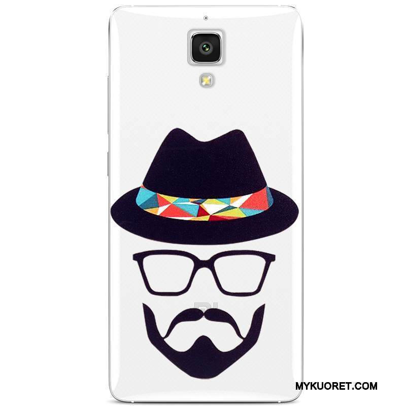 Kuori Mi 4 Silikoni Puhelimen Kuoret Läpinäkyvä, Kotelo Mi 4 Pehmeä Neste Takakansi Pieni