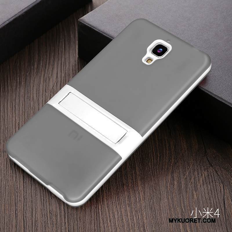 Kuori Mi 4 Silikoni Puhelimen Kuoret Ultra, Kotelo Mi 4 Laukut Pesty Suede Ohut