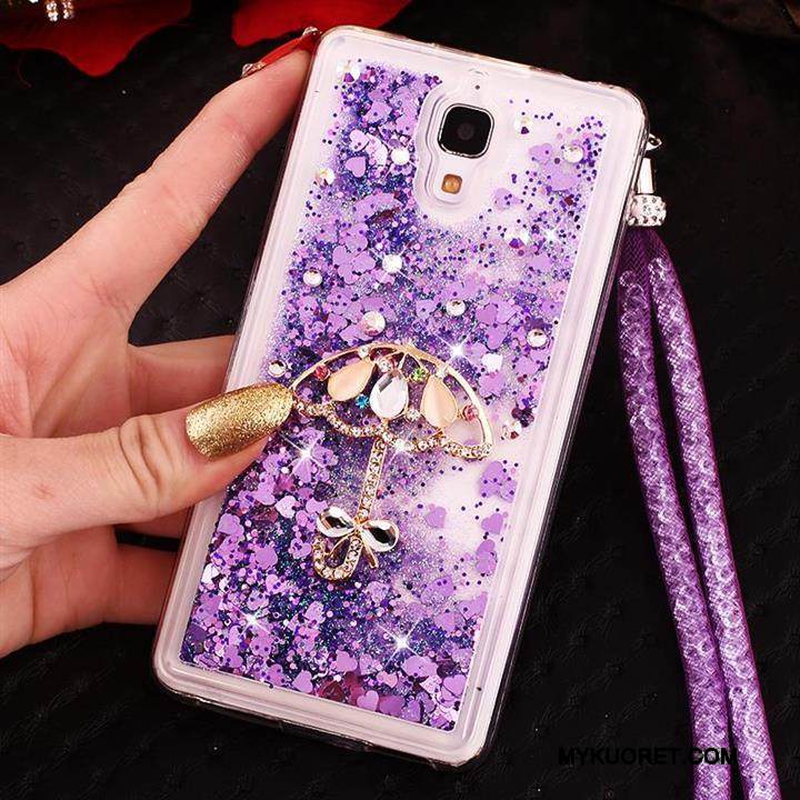 Kuori Mi 4 Silikoni Ripustettavat Koristeet Juoksuhiekka, Kotelo Mi 4 Suojaus Murtumaton Puhelimen Kuoret