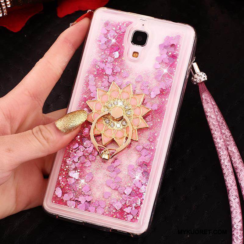 Kuori Mi 4 Silikoni Ripustettavat Koristeet Juoksuhiekka, Kotelo Mi 4 Suojaus Murtumaton Puhelimen Kuoret