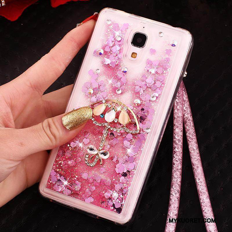 Kuori Mi 4 Silikoni Ripustettavat Koristeet Juoksuhiekka, Kotelo Mi 4 Suojaus Murtumaton Puhelimen Kuoret