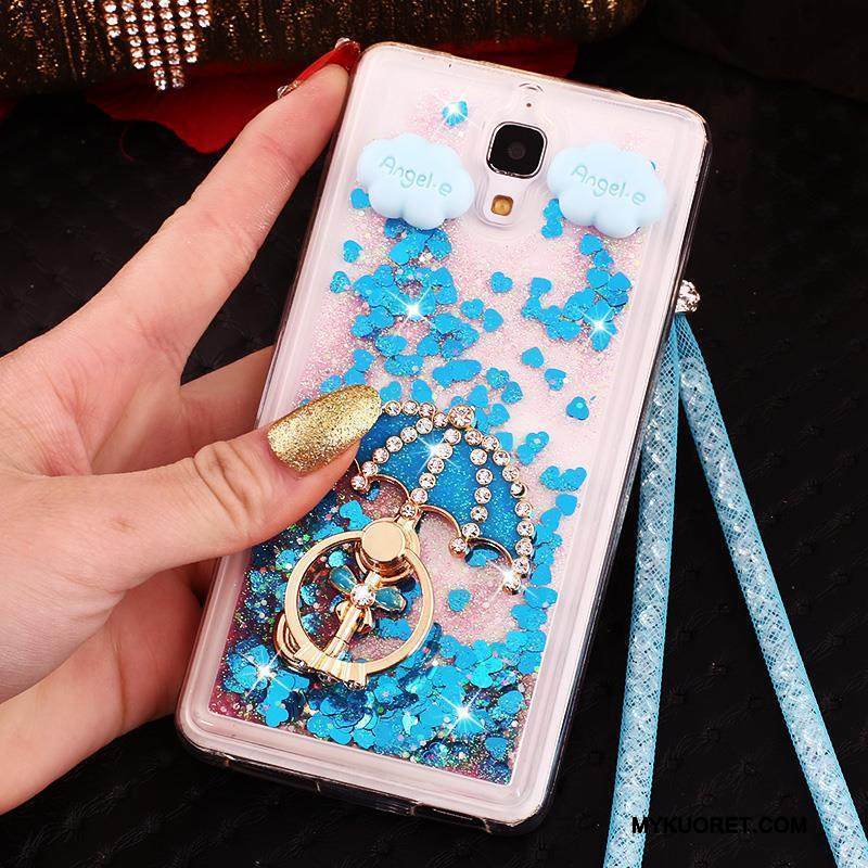 Kuori Mi 4 Silikoni Ripustettavat Koristeet Juoksuhiekka, Kotelo Mi 4 Suojaus Murtumaton Puhelimen Kuoret