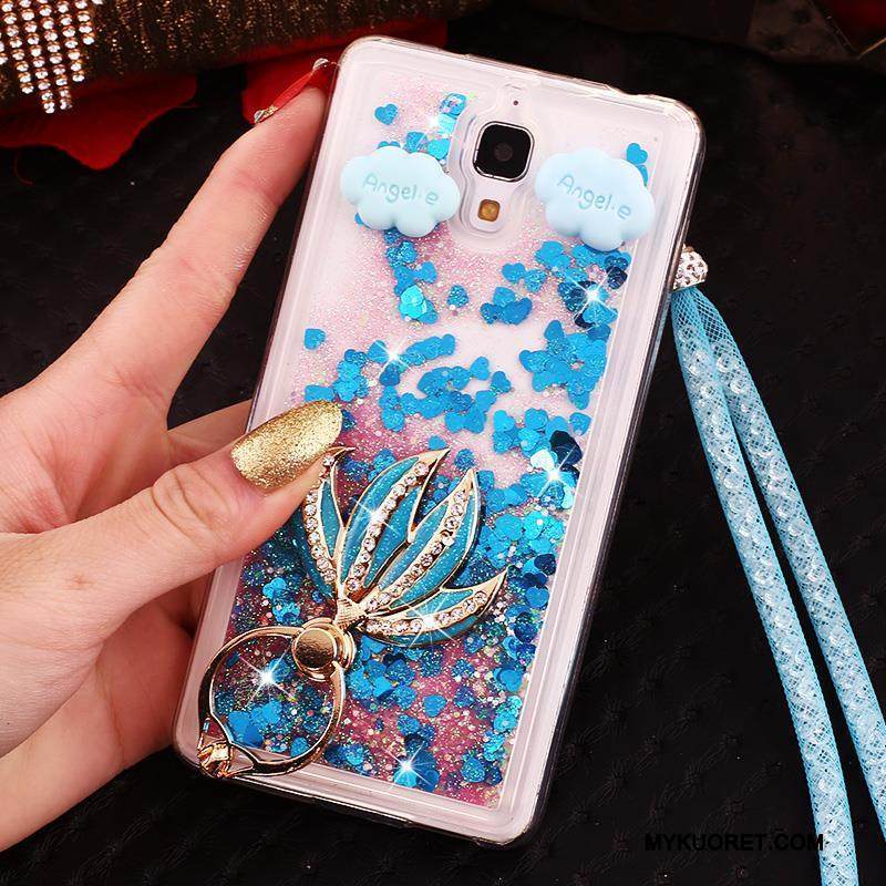 Kuori Mi 4 Silikoni Ripustettavat Koristeet Juoksuhiekka, Kotelo Mi 4 Suojaus Murtumaton Puhelimen Kuoret