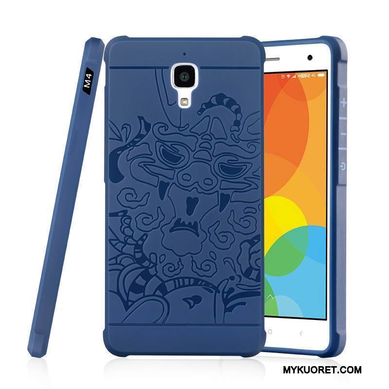 Kuori Mi 4 Suojaus Murtumaton Persoonallisuus, Kotelo Mi 4 Pehmeä Neste Trendi Puhelimen Kuoret