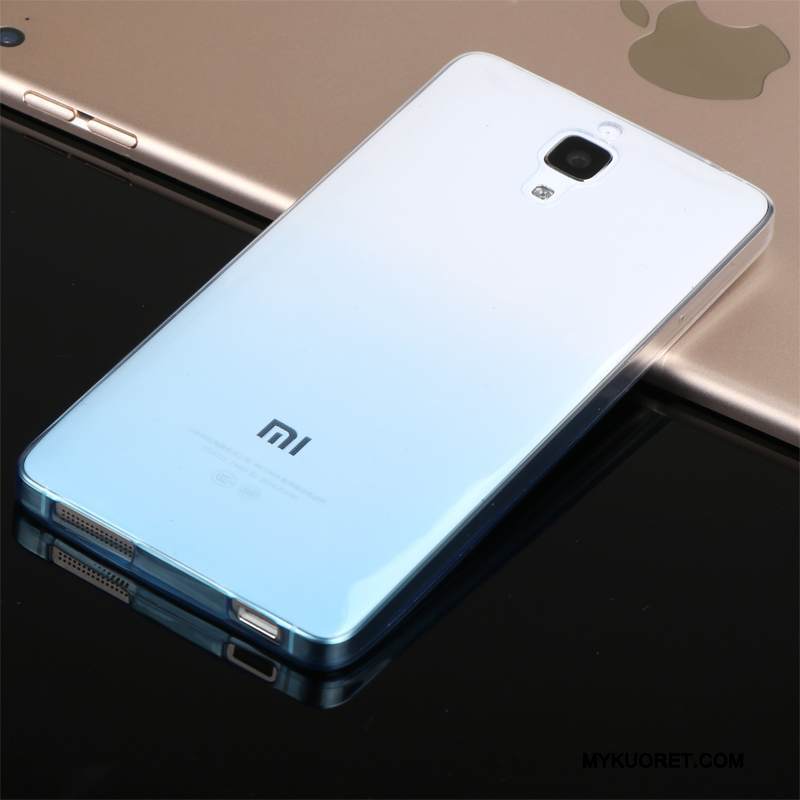 Kuori Mi 4 Suojaus Ohut Murtumaton, Kotelo Mi 4 Laukut Ultra Sininen