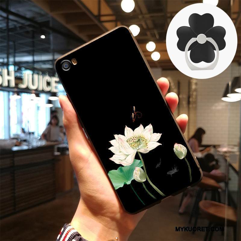 Kuori Mi 5 Kohokuviointi Ripustettavat Koristeet Puhelimen Kuoret, Kotelo Mi 5 Suojaus Pieni Murtumaton