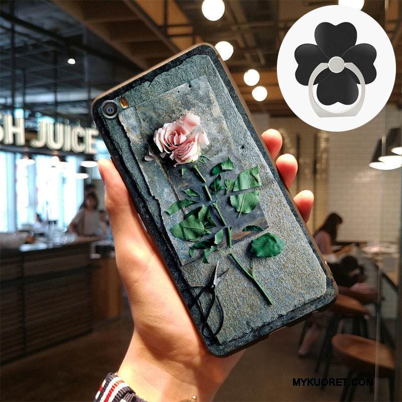 Kuori Mi 5 Kohokuviointi Ripustettavat Koristeet Puhelimen Kuoret, Kotelo Mi 5 Suojaus Pieni Murtumaton