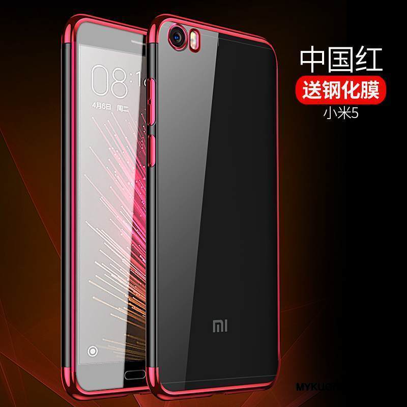 Kuori Mi 5 Laukut Murtumaton Pieni, Kotelo Mi 5 Pehmeä Neste Läpinäkyvä Ultra