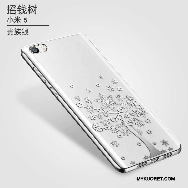 Kuori Mi 5 Laukut Ohut Puhelimen Kuoret, Kotelo Mi 5 Suojaus Ultra Kulta