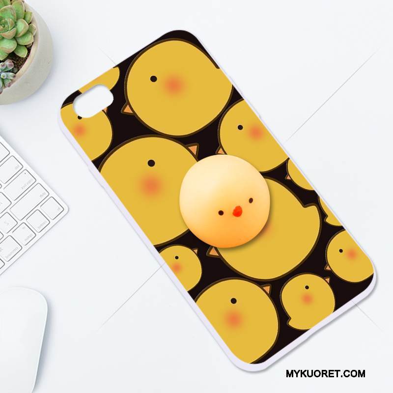 Kuori Mi 5 Laukut Puhelimen Kuoret Persoonallisuus, Kotelo Mi 5 Pehmeä Neste Dekompressointi Keltainen