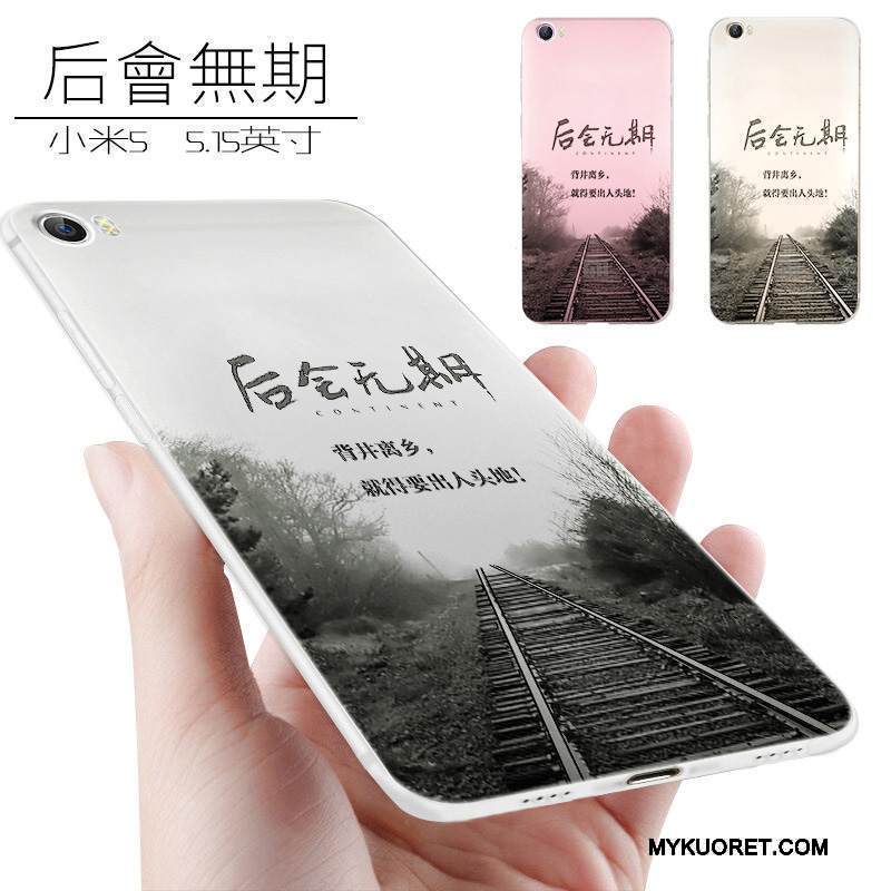 Kuori Mi 5 Luova Jauhe Pesty Suede, Kotelo Mi 5 Laukut Murtumaton Persoonallisuus