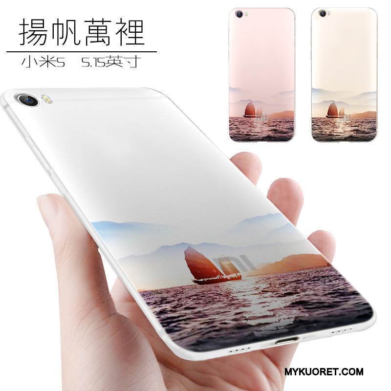 Kuori Mi 5 Luova Jauhe Pesty Suede, Kotelo Mi 5 Laukut Murtumaton Persoonallisuus