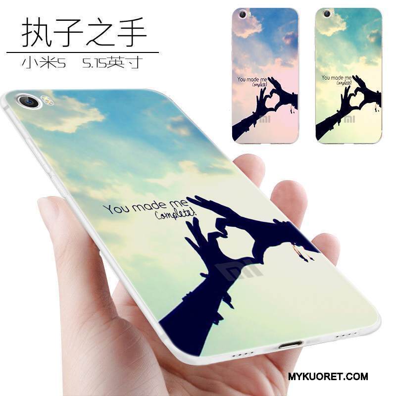 Kuori Mi 5 Luova Jauhe Pesty Suede, Kotelo Mi 5 Laukut Murtumaton Persoonallisuus