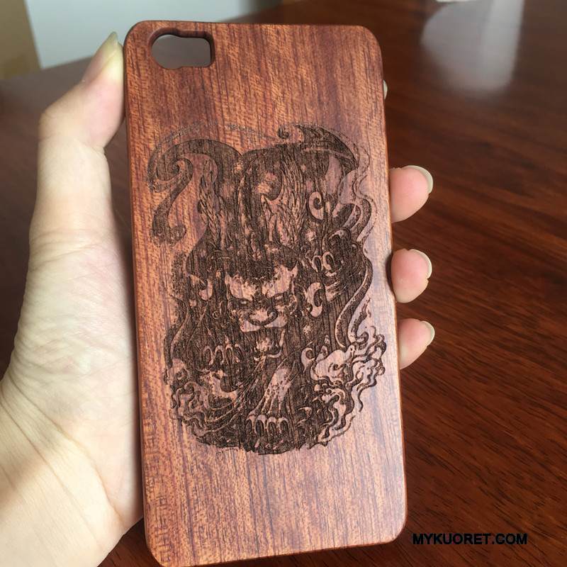 Kuori Mi 5 Luova Muokata Pieni, Kotelo Mi 5 Puu Pesty Suede Kova