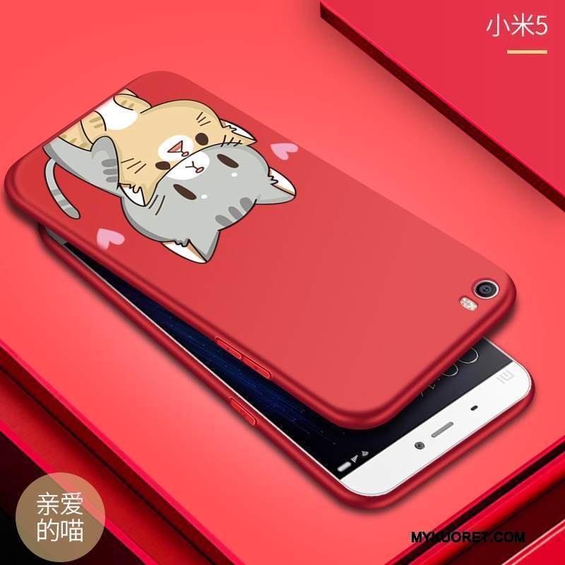 Kuori Mi 5 Luova Murtumaton Puhelimen Kuoret, Kotelo Mi 5 Silikoni Pesty Suede Pieni