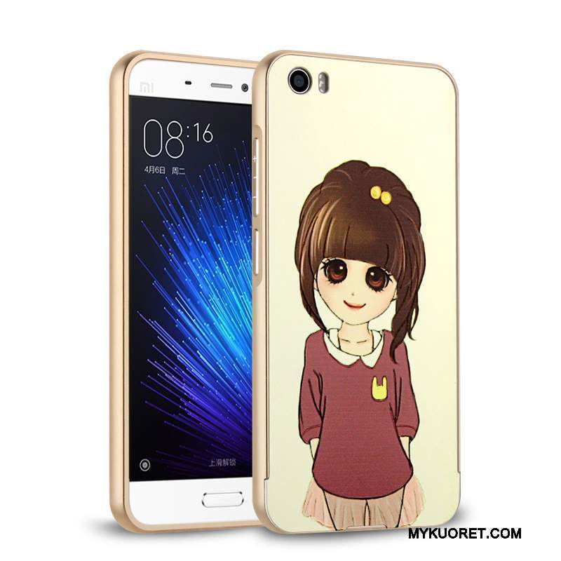 Kuori Mi 5 Metalli Ohut Puhelimen Kuoret, Kotelo Mi 5 Luova Pieni Kehys