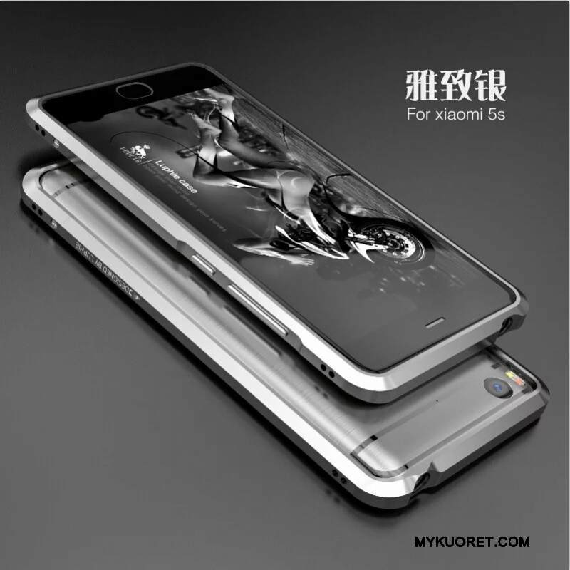 Kuori Mi 5 Metalli Pieni Kehys, Kotelo Mi 5 Suojaus Puhelimen Kuoret Kulta