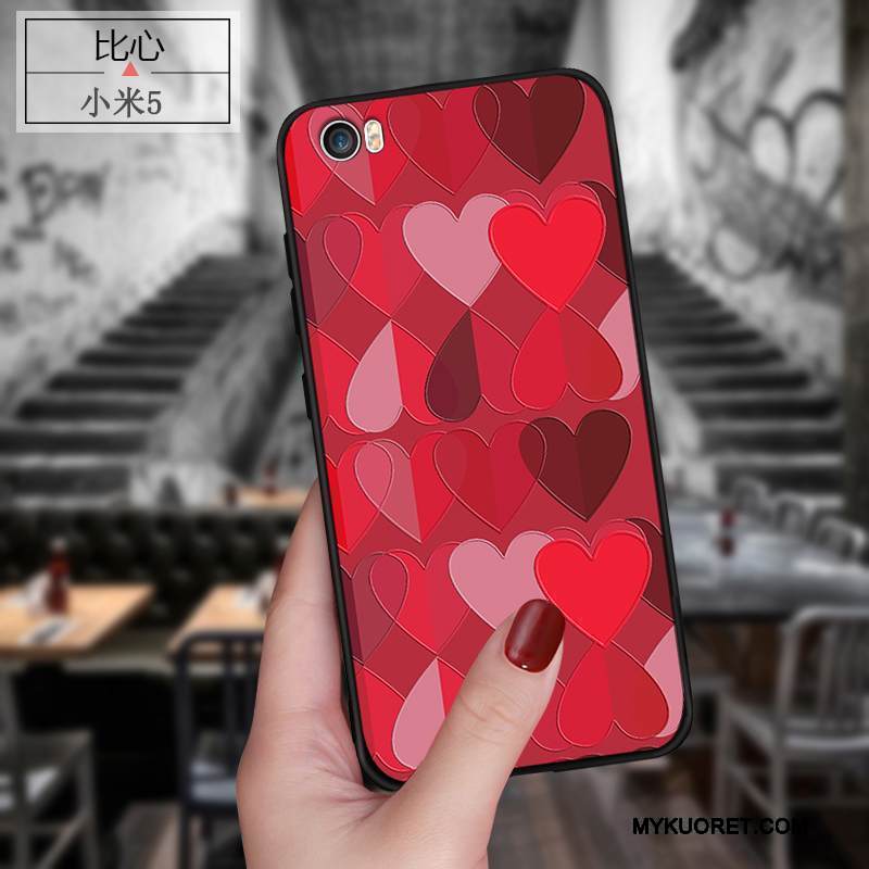 Kuori Mi 5 Monivärinen Pesty Suede Trendi, Kotelo Mi 5 Suojaus Pieni Murtumaton