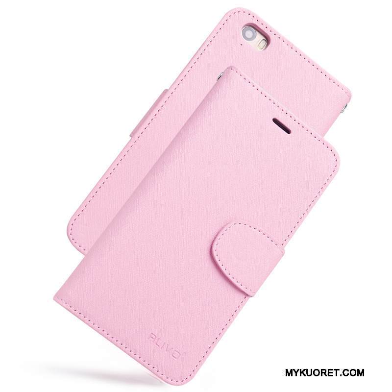 Kuori Mi 5 Nahka Puhelimen Kuoret Uusi, Kotelo Mi 5 Pehmeä Neste Pieni Violetti