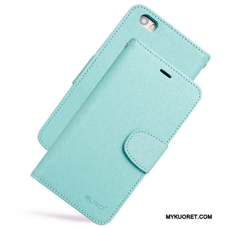 Kuori Mi 5 Nahka Puhelimen Kuoret Uusi, Kotelo Mi 5 Pehmeä Neste Pieni Violetti