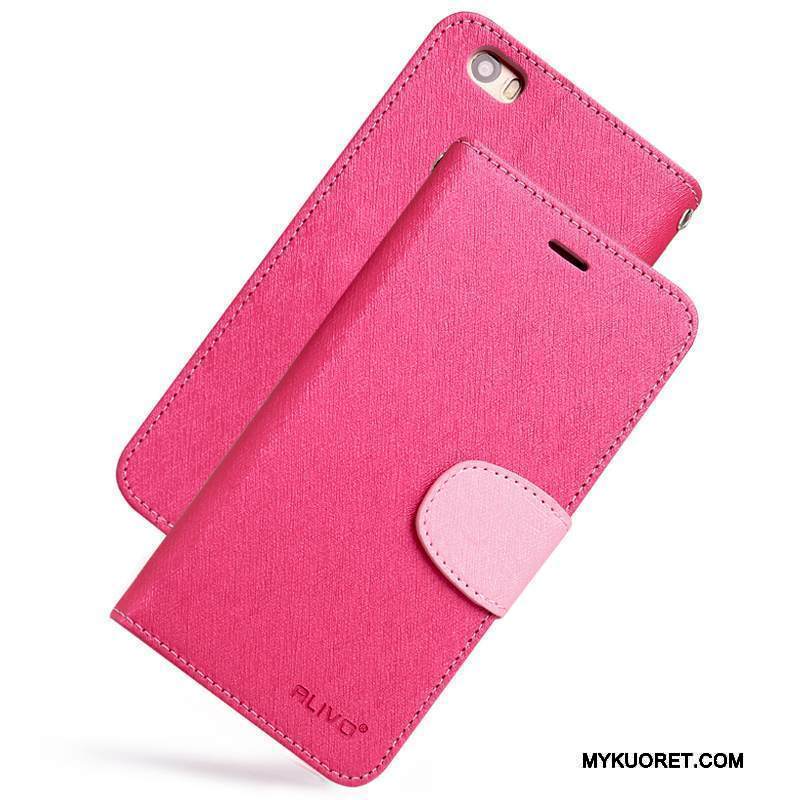 Kuori Mi 5 Nahka Puhelimen Kuoret Uusi, Kotelo Mi 5 Pehmeä Neste Pieni Violetti