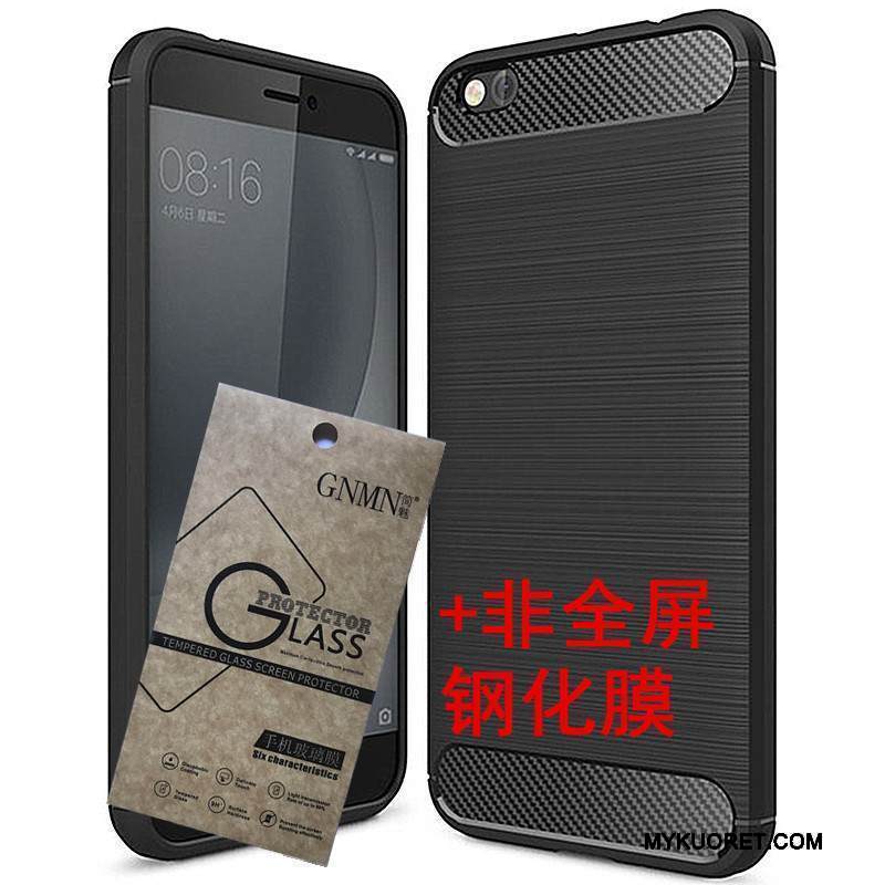 Kuori Mi 5 Pehmeä Neste Kuitu Punainen, Kotelo Mi 5 Silikoni Puhelimen Kuoret Pieni