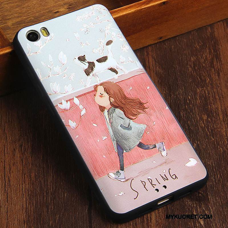 Kuori Mi 5 Pehmeä Neste Murtumaton Trendi, Kotelo Mi 5 Luova Puhelimen Kuoret Pieni