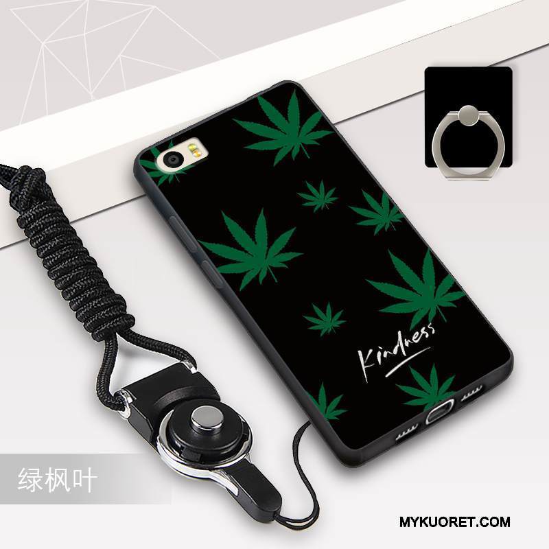 Kuori Mi 5 Pehmeä Neste Musta Ripustettavat Koristeet, Kotelo Mi 5 Silikoni Trendi Valkoinen