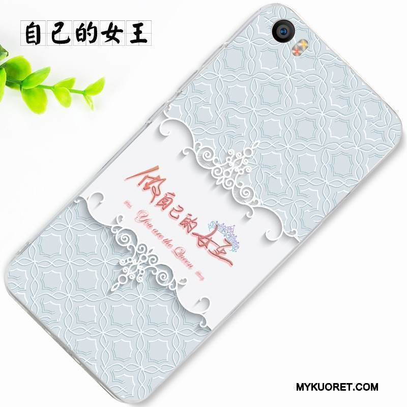 Kuori Mi 5 Pehmeä Neste Persoonallisuus Sininen, Kotelo Mi 5 Silikoni Jauhe Punainen