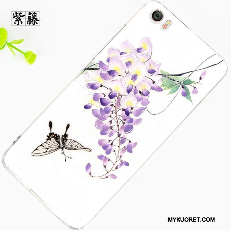 Kuori Mi 5 Pehmeä Neste Persoonallisuus Sininen, Kotelo Mi 5 Silikoni Jauhe Punainen