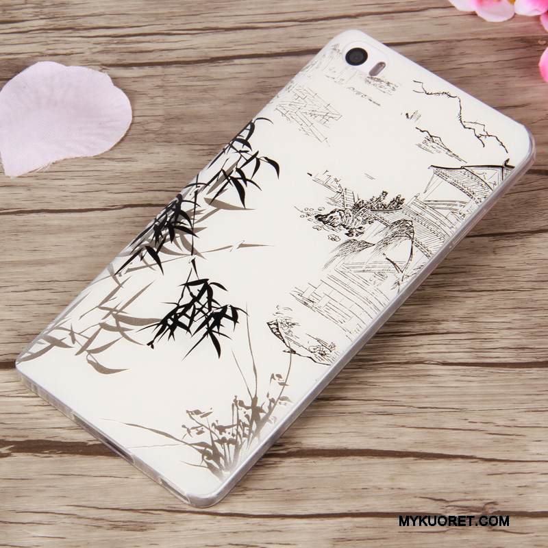 Kuori Mi 5 Pehmeä Neste Puhelimen Kuoret Pieni, Kotelo Mi 5 Suojaus Violetti Murtumaton