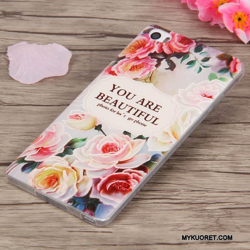 Kuori Mi 5 Pehmeä Neste Puhelimen Kuoret Pieni, Kotelo Mi 5 Suojaus Violetti Murtumaton