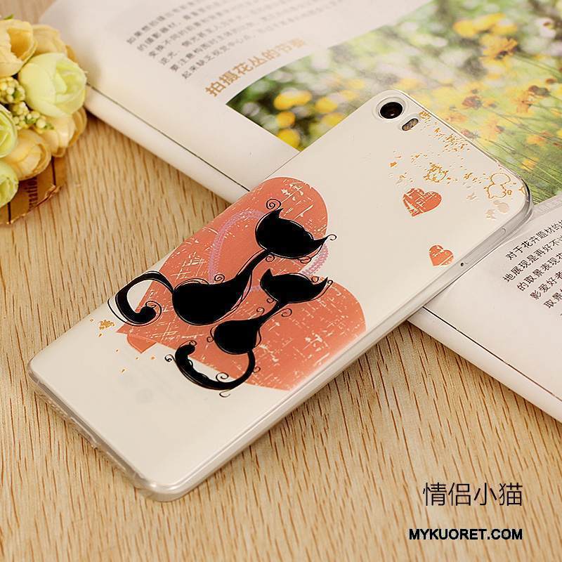 Kuori Mi 5 Sarjakuva Ohut Puhelimen Kuoret, Kotelo Mi 5 Suojaus Violetti Ultra